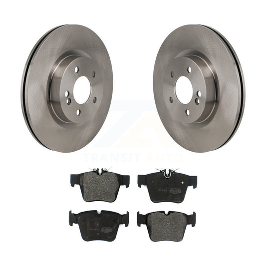Brake Rotors & Semi-Metallic Pad Rear Kit For Mercedes-Benz GLC300 C43 AMG GLC43