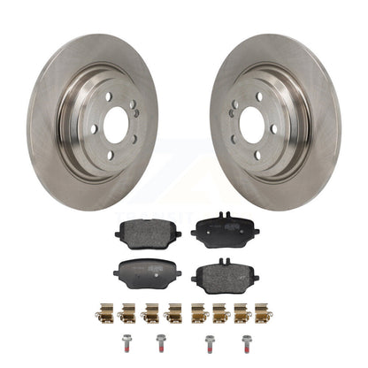 Disc Brake Rotors And Semi-Metallic Pads Rear Kit For Mercedes-Benz GLE350