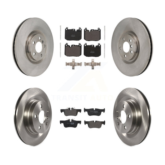 Brake Rotors & Semi-Metallic Pad Front Rear Kit (6Pc) For Mini Cooper Countryman