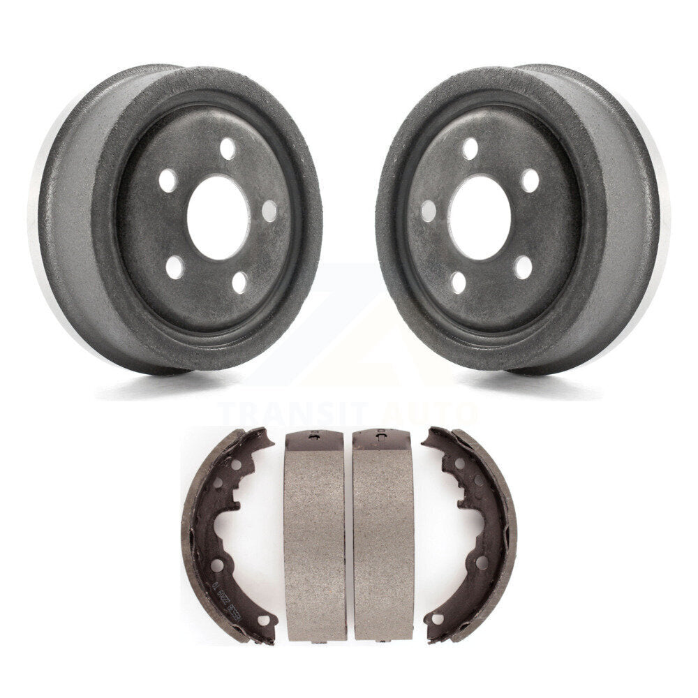 Brake Drum Shoe Rear Kit For Pontiac Sunfire Chevrolet Cavalier Grand Am Sunbird