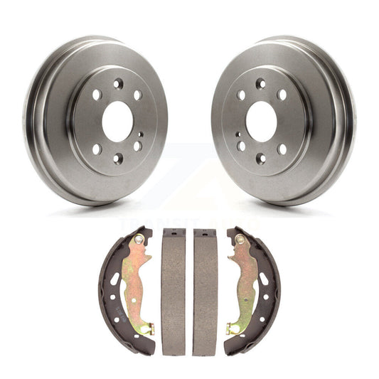 Brake Drum Shoes Rear Kit For 2011-2014 Mazda 2
