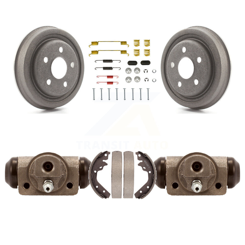 Brake Drum Shoes Spring Cylinder Rear Kit For Dodge Chrysler LeBaron Shadow Omni