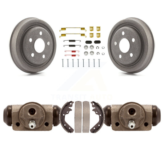 Brake Drum Shoes Spring Cylinder Rear Kit For Dodge Chrysler LeBaron Shadow Omni