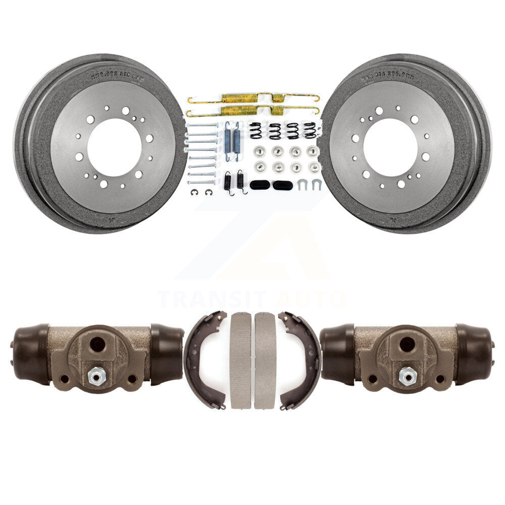 Brake Drum Shoe Spring And Cylinder Rear Kit For Toyota Tacoma With 6 Lug Wheels