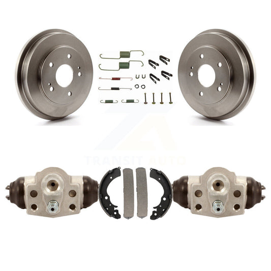 Brake Drum Shoes Spring And Cylinders Rear Kit For Honda Civic