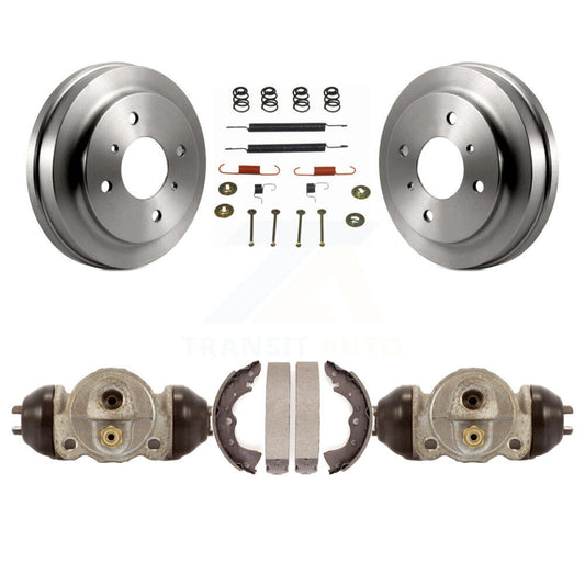 Brake Drum Shoes Spring And Cylinders Rear Kit For 2003-2006 Nissan Sentra 1.8L