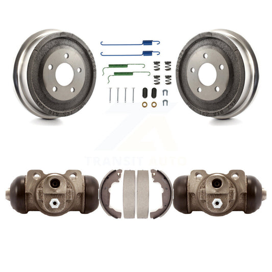 Brake Drum Shoes Spring And Cylinders Rear Kit For Chevrolet Equinox Saturn Vue