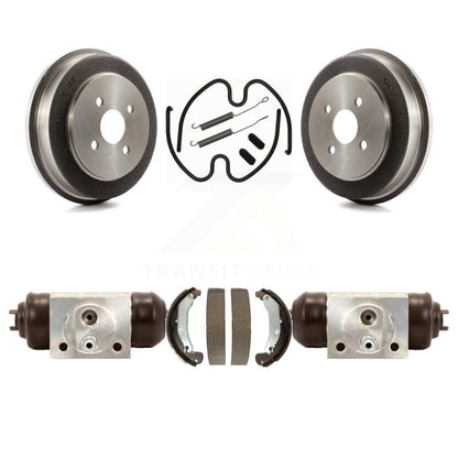 Brake Drum Shoes Spring Cylinder Rear Kit For Chevrolet Cobalt Pontiac G5 Saturn