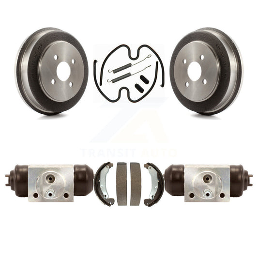 Brake Drum Shoes Spring Cylinder Rear Kit For Chevrolet Cobalt Pontiac G5 Saturn