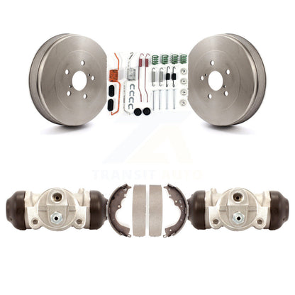 Brake Drum Shoes Spring And Cylinders Rear Kit For 2004-2010 Toyota Sienna