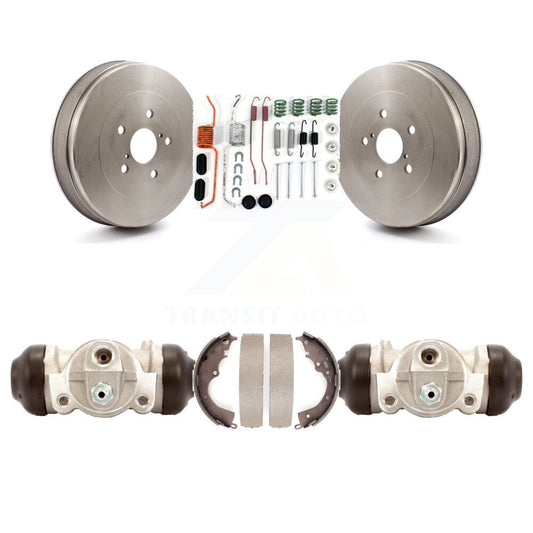 Brake Drum Shoes Spring And Cylinders Rear Kit For 2004-2010 Toyota Sienna