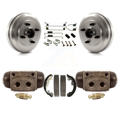 Brake Drum Shoes Spring And Cylinders Rear Kit For Ford Focus