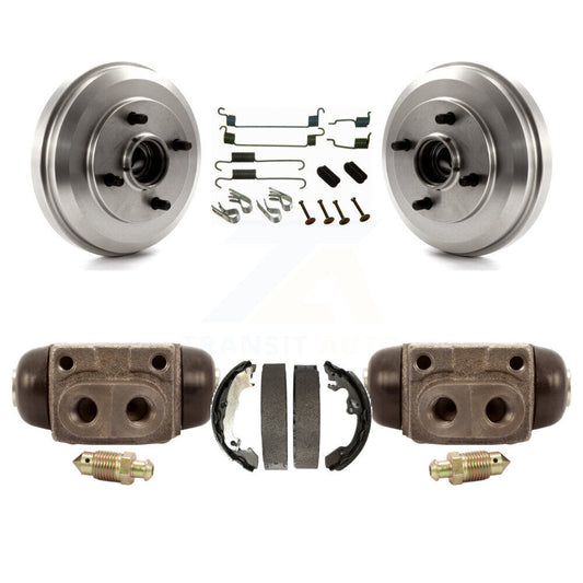 Brake Drum Shoes Spring And Cylinders Rear Kit For Ford Focus