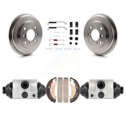 Brake Drum Shoes Spring And Cylinders Rear Kit For Ford Fiesta