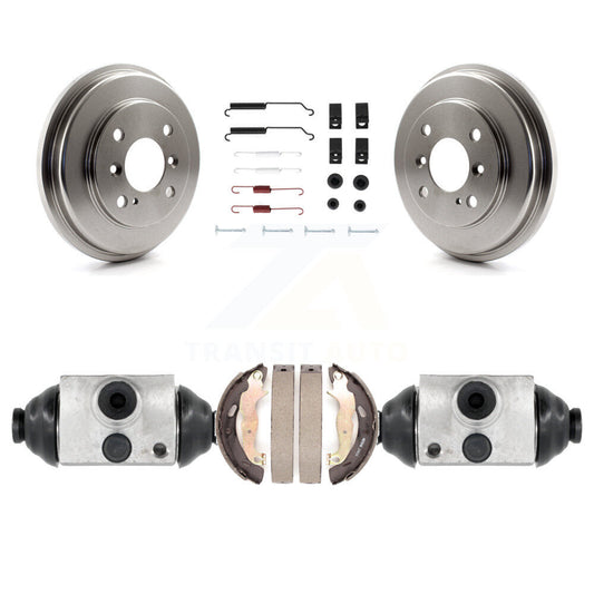 Brake Drum Shoes Spring And Cylinders Rear Kit For Ford Fiesta