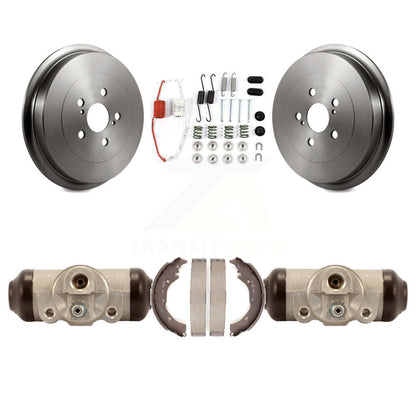 Brake Drum Shoes Spring And Cylinders Rear Kit For 2009-2013 Toyota Corolla