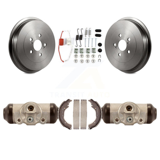 Brake Drum Shoes Spring And Cylinders Rear Kit For 2009-2013 Toyota Corolla