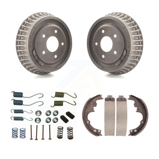Brake Drum Shoes Spring Rear Kit For Chevrolet S10 GMC Sonoma Camaro Pontiac LLV