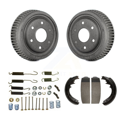 Brake Drum Shoe & Spring Rear Kit For 1995-1997 GMC Yukon With 11" Diameter