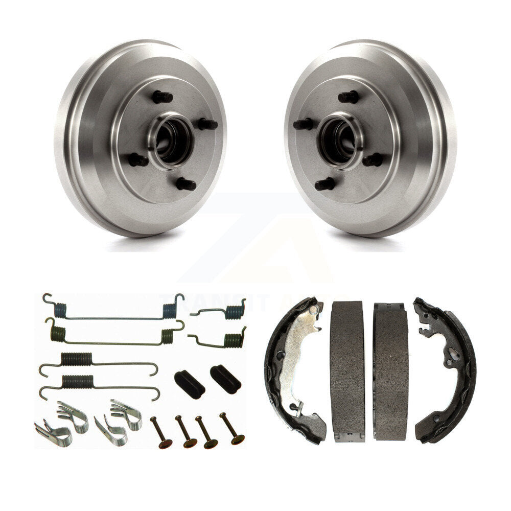 Brake Drum Shoes And Spring Rear Kit For 2009-2011 Ford Focus