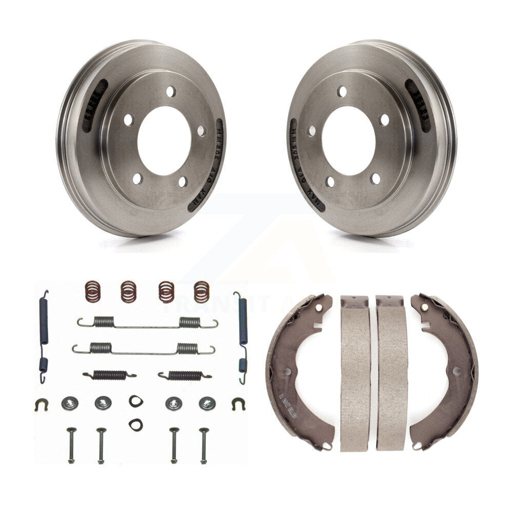Brake Drum Shoe Spring Rear Kit For 07 Mitsubishi Lancer With 16" Factory Wheels
