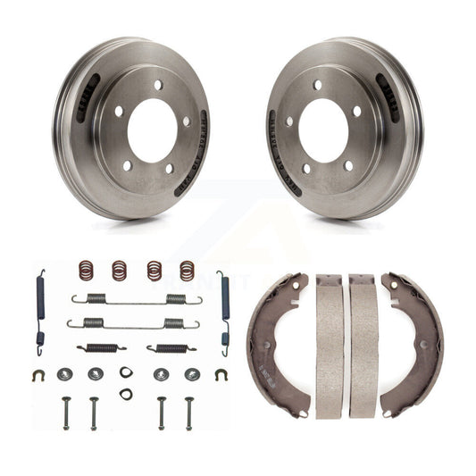 Brake Drum Shoe Spring Rear Kit For 07 Mitsubishi Lancer With 16" Factory Wheels