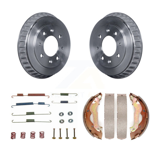 Brake Drum Shoes And Spring Rear Kit For 2007-2009 Kia Spectra rear brakes