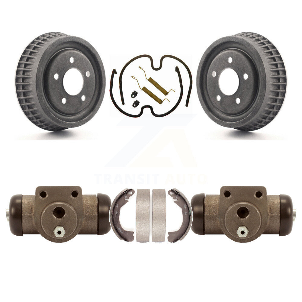 Brake Drum Shoe Spring & Cylinder Rear Kit For Pontiac Montana Chevrolet Venture