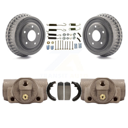 Brake Drum Shoes Spring And Cylinders Rear Kit For 1985-1991 GMC Jimmy