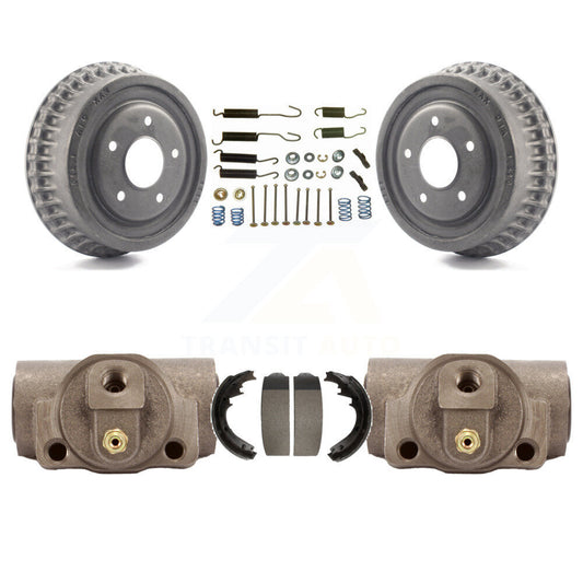 Brake Drum Shoes Spring And Cylinders Rear Kit For 1985-1991 GMC Jimmy