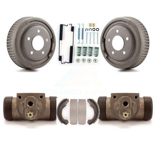Brake Drum Shoes Spring And Cylinders Rear Kit For 1988-1991 C1500 Chevrolet GMC