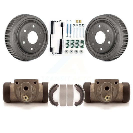 Brake Drum Shoes Spring And Cylinders Rear Kit For Chevrolet K1500