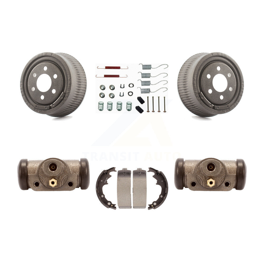 Brake Drum Shoes Spring Cylinder Rear Kit For Dodge Dakota With 9" Diameter