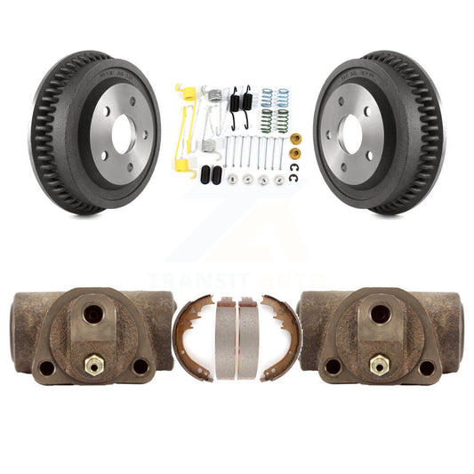 Brake Drum Shoes Spring And Cylinders Rear Kit For 1994-1999 Dodge Ram 1500
