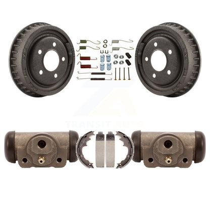 Brake Drum Shoes Spring And Cylinders Rear Kit For Ford Ranger Mazda B2300 B3000