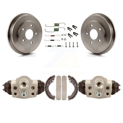 Brake Drum Shoes Spring And Cylinders Rear Kit For 2011 Honda Civic GX