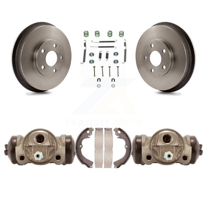 Brake Drum Shoes Spring And Cylinders Rear Kit For Subaru Forester Impreza