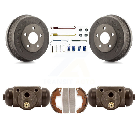 Brake Drum Shoes Spring And Cylinders Rear Kit For Ford Taurus Mercury Sable