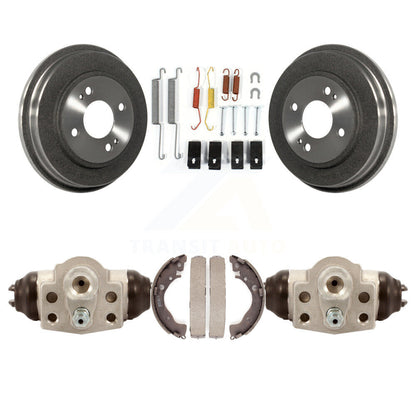 Brake Drum Shoes Spring And Cylinders Rear Kit For Honda Fit
