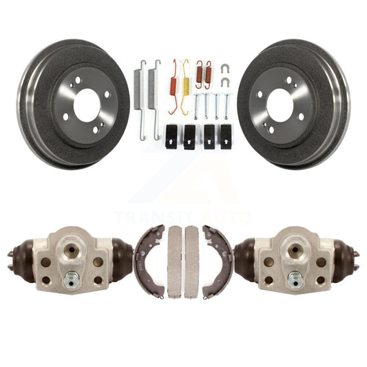 Brake Drum Shoes Spring And Cylinders Rear Kit For Honda Fit