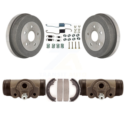 Brake Drum Shoes Spring And Cylinders Rear Kit For 2002 Toyota RAV4 GAS engine