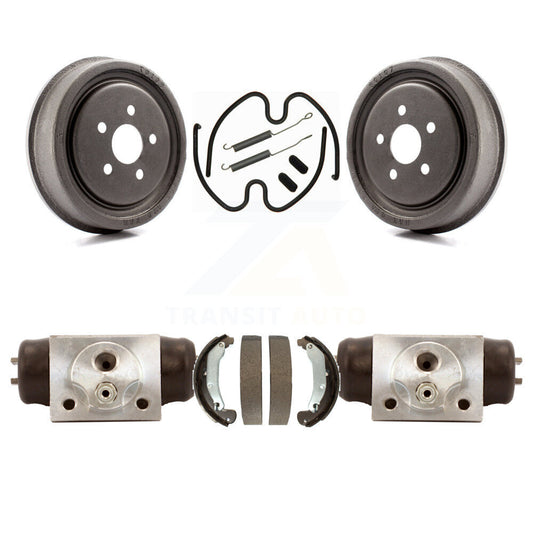 Brake Drum Shoes Spring Cylinder Rear Kit For Pontiac Sunfire Chevrolet Cavalier