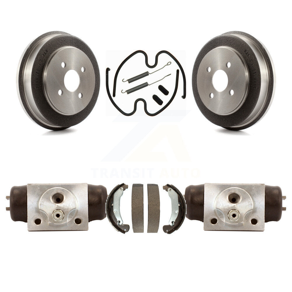 Brake Drum Shoes Spring And Cylinders Rear Kit For 2003 Saturn Ion