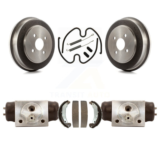 Brake Drum Shoes Spring And Cylinders Rear Kit For 2003 Saturn Ion