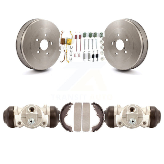 Brake Drum Shoe Spring And Cylinder Rear Kit For Toyota Tacoma With 5 Lug Wheels