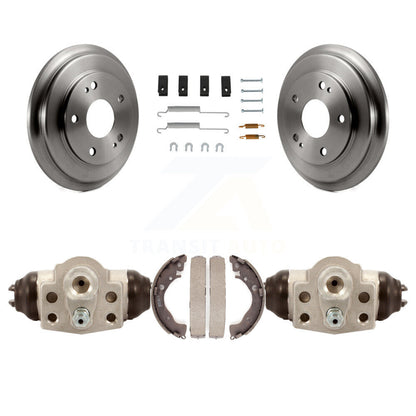 Brake Drum Shoes Spring And Cylinders Rear Kit For Honda Civic