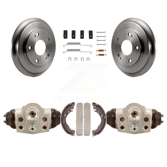 Brake Drum Shoes Spring And Cylinders Rear Kit For Honda Civic