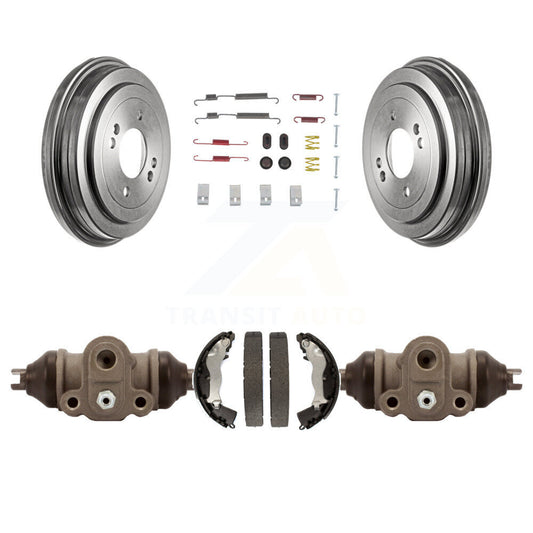 Brake Drum Shoes Spring And Cylinders Rear Kit For Hyundai Accent Kia Rio Rio5