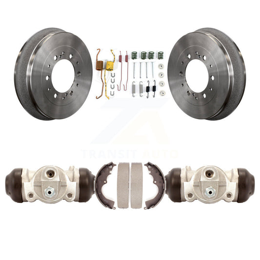 Brake Drum Shoe Spring Cylinder Rear Kit For Toyota Tacoma 4WD With 5 Lug Wheels