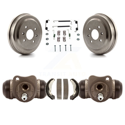 Brake Drum Shoe Spring & Cylinder Rear Kit For Chevrolet Aveo Pontiac Aveo5 Wave